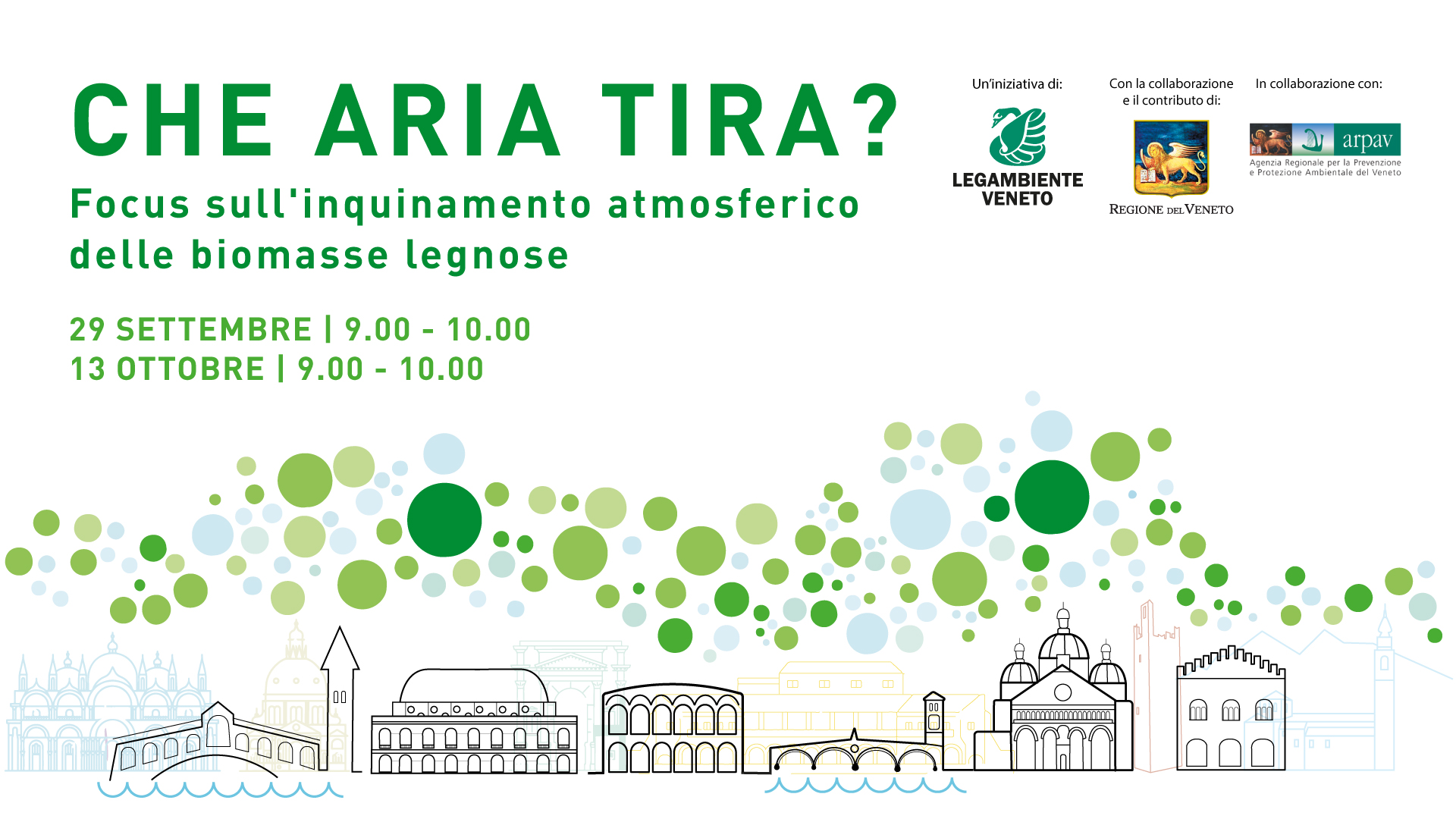 Locandina WEBINAR ARIA PULITA PER IL VENETO 2025 BIOMASSE